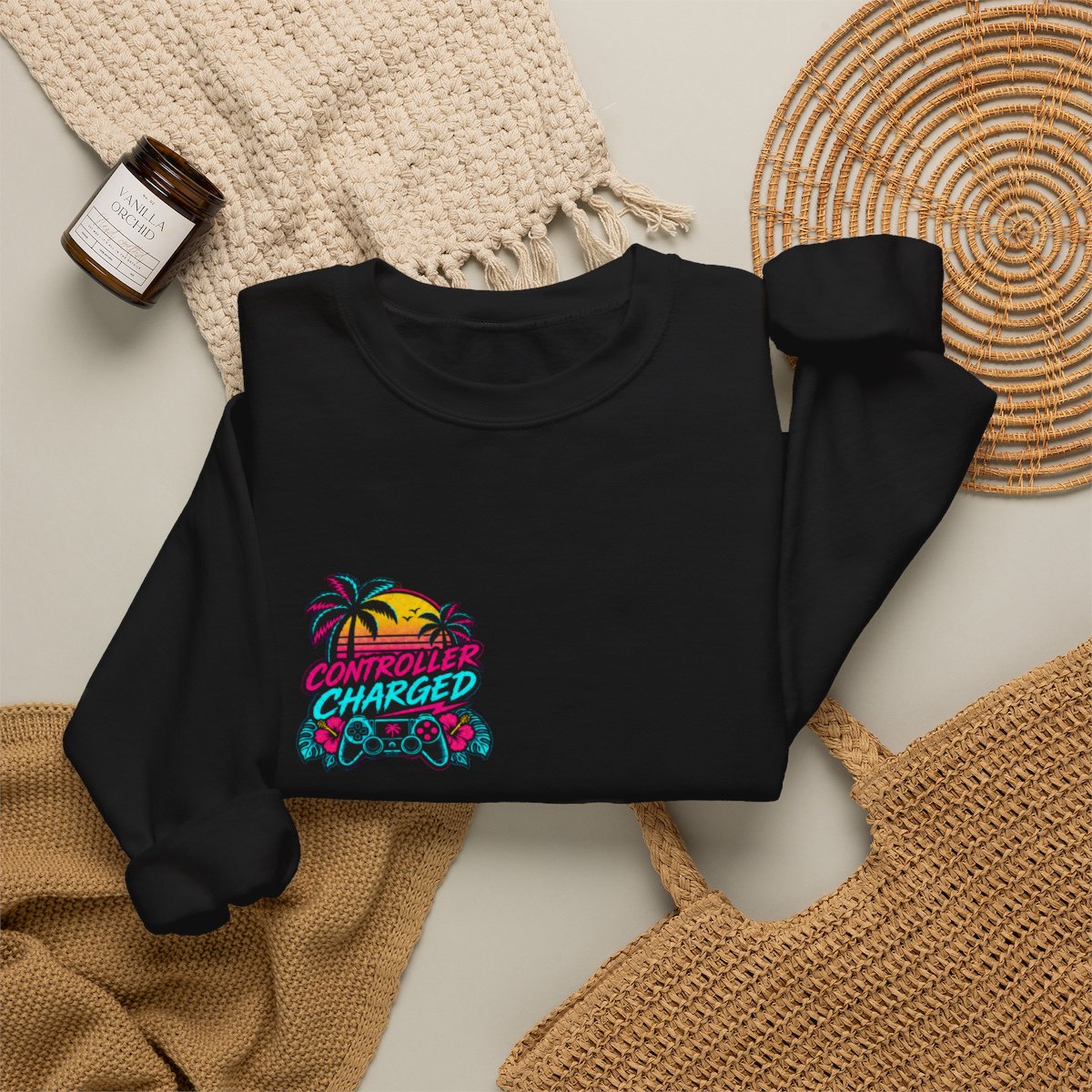 Retro Gamer Sweatshirt | Unisex Heavy Blend™ Crewneck