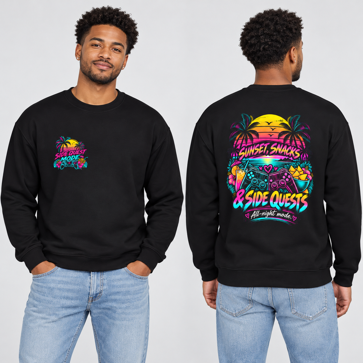 Retro Gamer Sweatshirt | Unisex Heavy Blend™ Crewneck