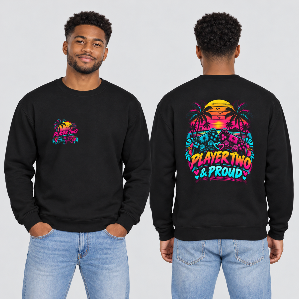 Retro Gamer Sweatshirt | Unisex Heavy Blend™ Crewneck