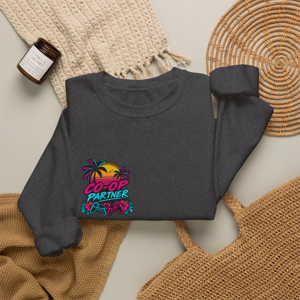 Retro Gamer Sweatshirt | Unisex Heavy Blend™ Crewneck